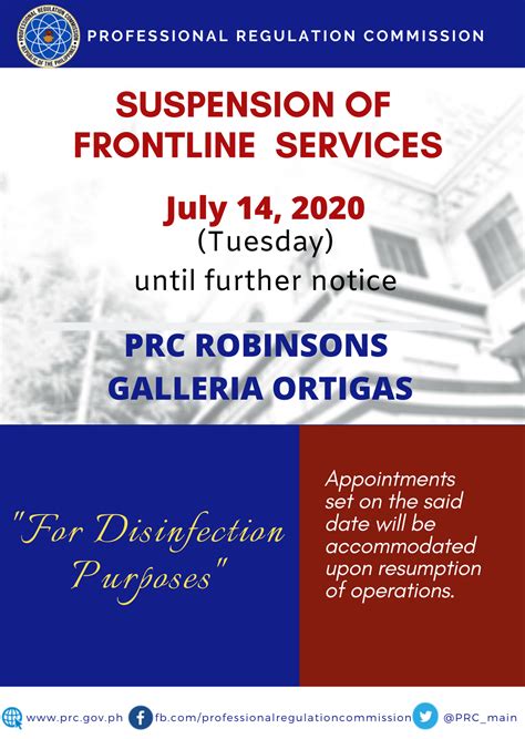 prc robinson galleria|PRC Board .